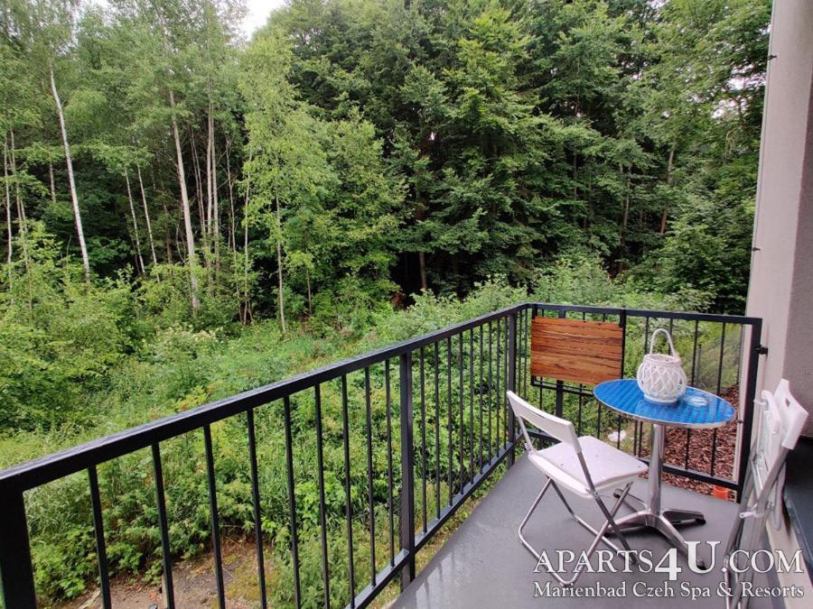 Apartment Grun Wald Marianske Lazne Exterior photo