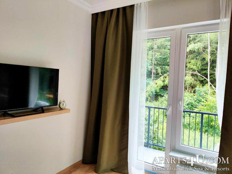 Apartment Grun Wald Marianske Lazne Exterior photo